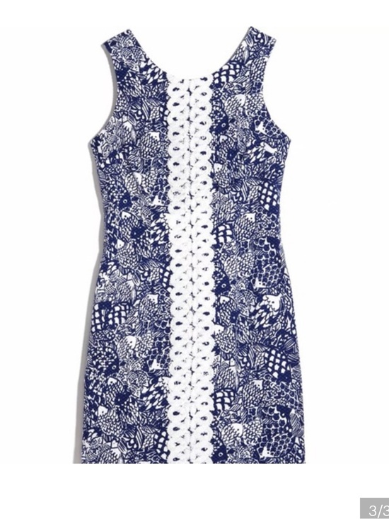 Lilly Pulitzer for Target Dresses & Skirts - Lilly Pulitzer for target dress Size 12 Blue White Navy Pineapple